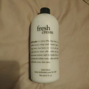 Fresh cream philosophy lotion